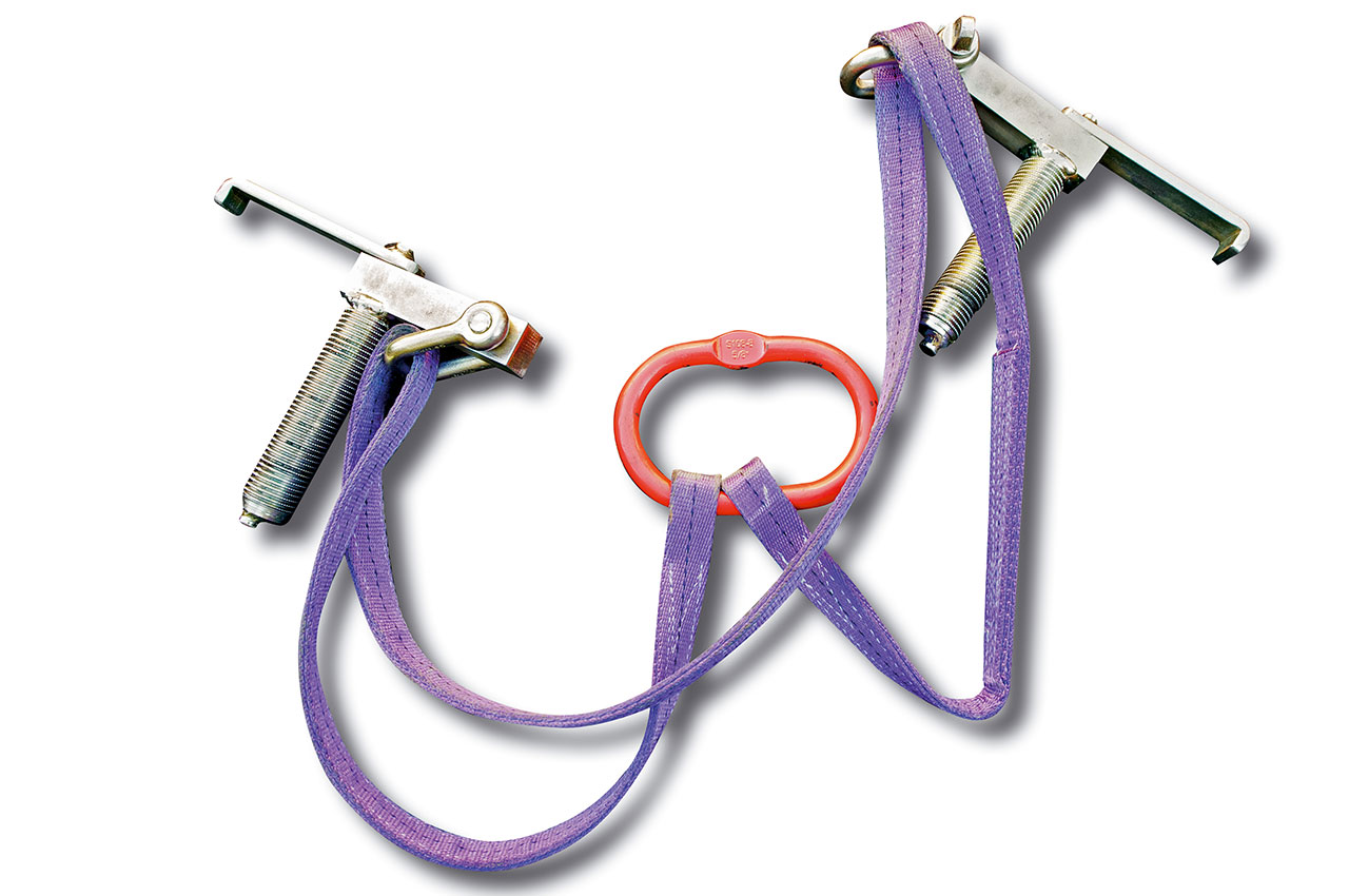 Precision lifting pins for rail crossing panels