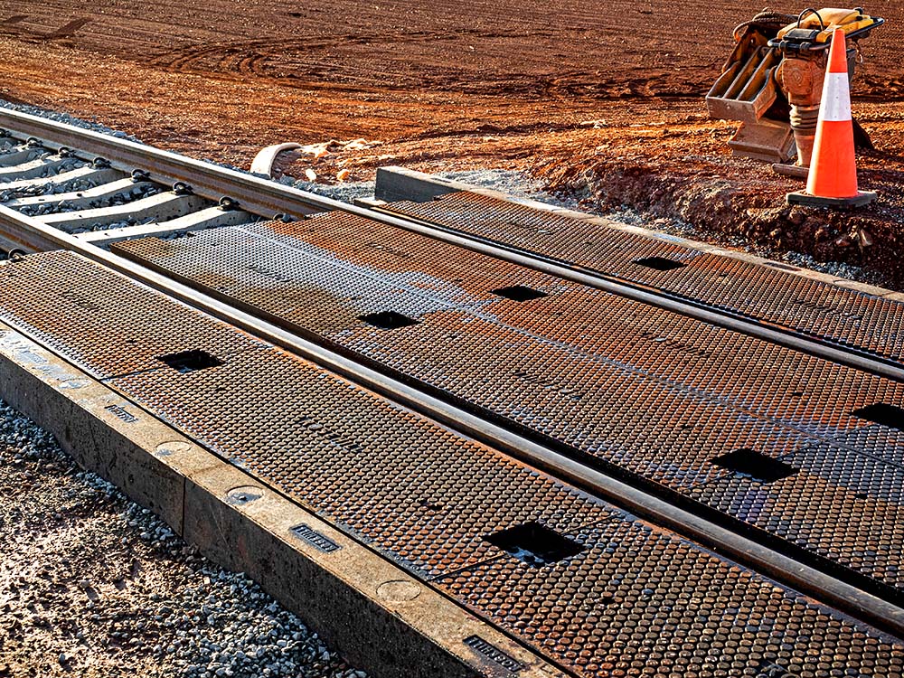 TITAN crossing system installed