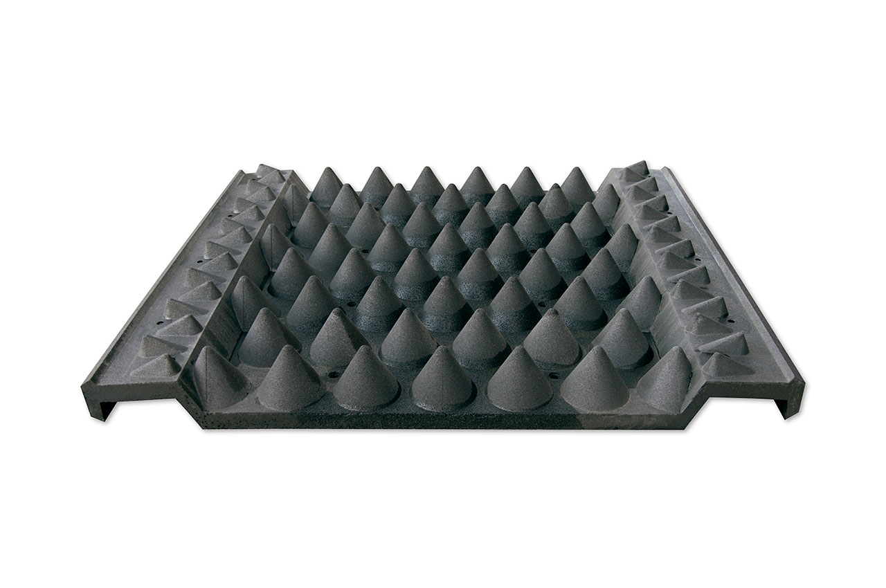 Double Flange Anti-Trespass Panel cut-out