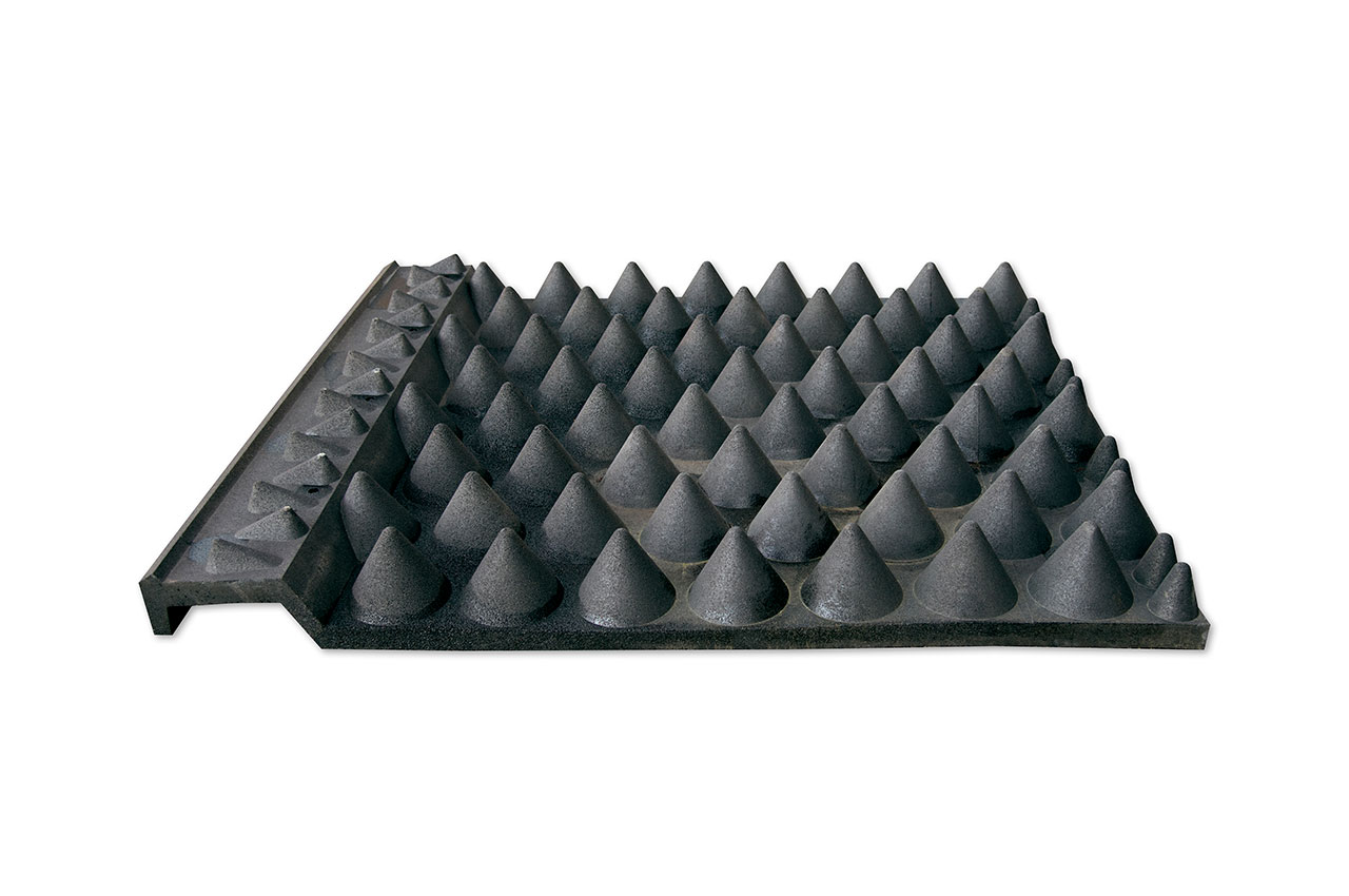 Single Flange Anti-Trespass Panel cut-out