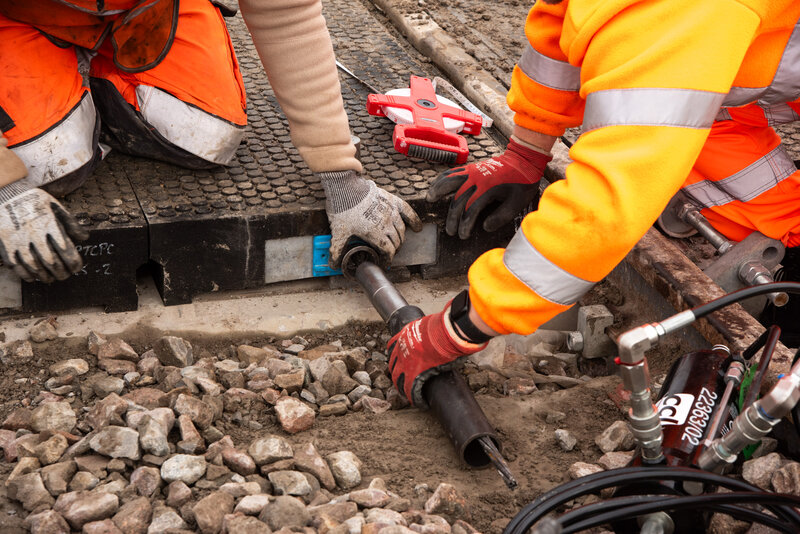 StrandLock panel connection detail