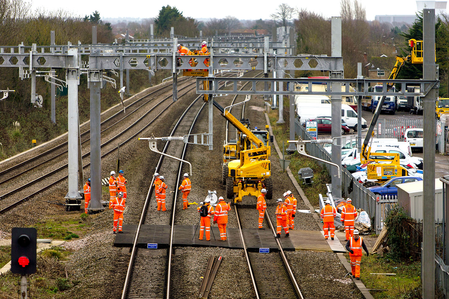 Road Rail Access Point Installation
